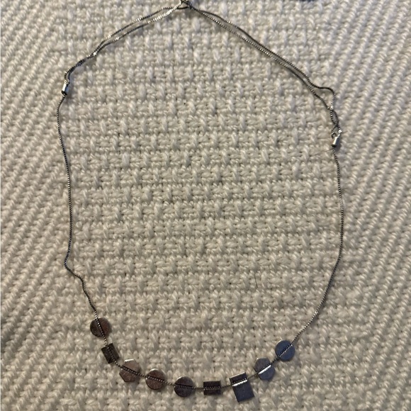 Madwell Adjustable Silver Necklace - Picture 3 of 4